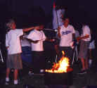 Fun stuff like roasting marshmellows over the campfire are regular parts of Ranger outings.
